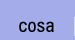 cosa